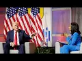 Former Pres Trump speaks at NABJ convention in Chicago
