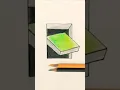How To Draw OPTICAL Illusion In 3D Rectangle