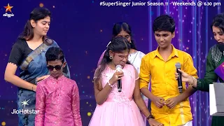 அழகிய தருணம் 🥹😍  #ProhithaSree #Sarveshwaran #Sarvesh ❤️ | Super Singer Junior 11 | Episode Promo