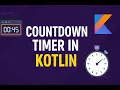 45 Build a Countdown Timer in Kotlin Android Studio Tutorial Math Game App Part 4
