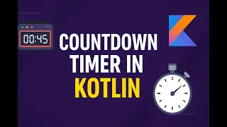 45 Build a Countdown Timer in Kotlin Android Studio Tutorial Math Game App Part 4