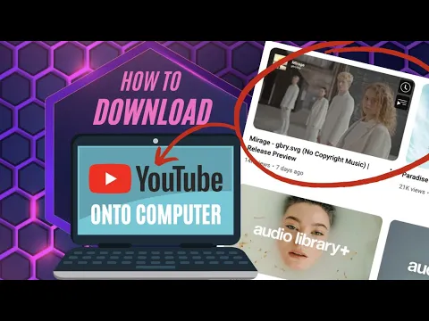 Download MP3 Download YouTube video, audio onto computer (free & legal!)