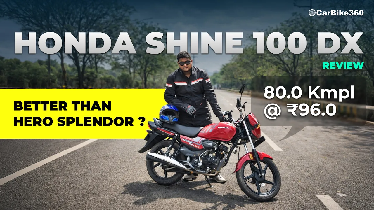 Honda Shine 100 DX First Ride | Better Than Hero Splendor?