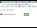 Email Exist Validation API Using Jquery Javascript Bootstrap Html Code Api Url