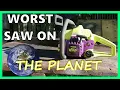 POULAN - Wild Thang ChainSaw MOST COMMON PROBLEMS Worst Saw on the PLANET Any Box Store Poulan