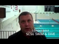 SCSU Swim and Dive Coach Hegle Interview