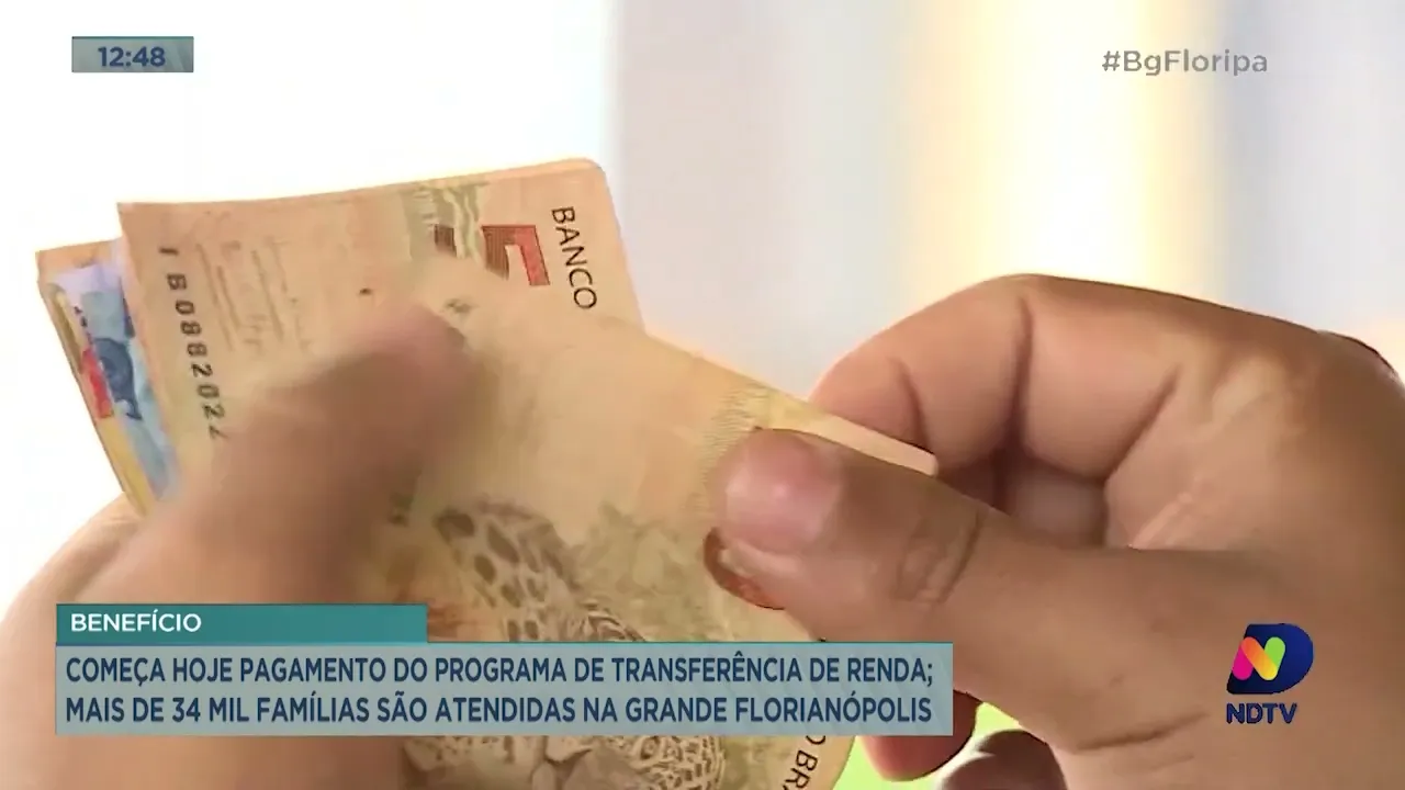 Começa nessa quarta-feira o pagamento do programa bolsa família em Florianópolis