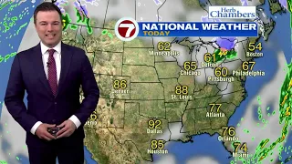 Full forecast with Meteorologist Chris Lambert March 20 5 a m