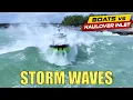 Storms Bring Massive Waves Boats vs Haulover Inlet