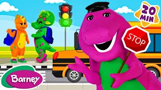 School Bus Safety! | Sing-A-Long | Barney the Dinosaur