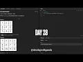 Day 28 Spiral Matrix LeetCode Java DevelopWithPanda