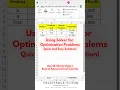 Excel Solver Optimize Like a Pro Solve Any Problem in Minutes Day28 1