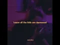 Download Lagu Jeremy Zucker - All the kids are depressed.Edit😟 #Shorts