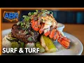 Luis Takes on the Prime Filet Lobster Tail at Georgia s Italian Gem Serafino s Italian Bistro