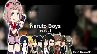 Download Naruto boys react to Naruto girls | Haruno Sakura🌸 | part 1 | Naruto Shippunden | MP3