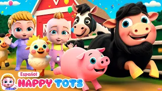 El viejo MacDonald tenía una granja | Bebé en la granja | Rimas infantiles para niños |Bebés felices