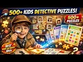Detective Puzzle Prompts For Kids Review 500 Mystery Puzzles for Kids Teachers KDP Creators