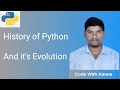 Lec 2 History of Python Exploring Python Significance Origins and Evolution