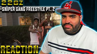 Download 22Gz - Sniper Gang Freestyle Pt. 2 [Official Music Video] REACTION MP3