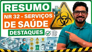 RESUMO NR 32 - Segurança e Saúde no Trabalho em Estabelecimentos de Saúde (ATUALIZADO)