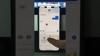 IPhone Tips Tricks IPhone IMessage Emoji Trick Shorts 