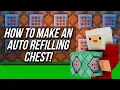 Minecraft How To Make An Auto Refilling Chest Using Commands - Command Block School Tutorial