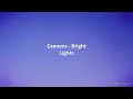 Cannons - Bright Lights (Lyrics)