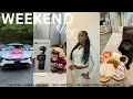 VLOG Car Tour Picnic Date Camera UNBOXING Diamond Art Pup Charcuterie MORE