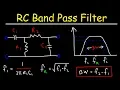 RC Band Pass Filters - How To Design The Circuit