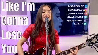 like i m gonna lose you meghan trainor cover by camille k