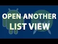 Open Another List View on click of an Item