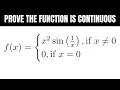 Prove the Piecewise Function is Continuous with the Delta-Epsilon Definition of Continuity