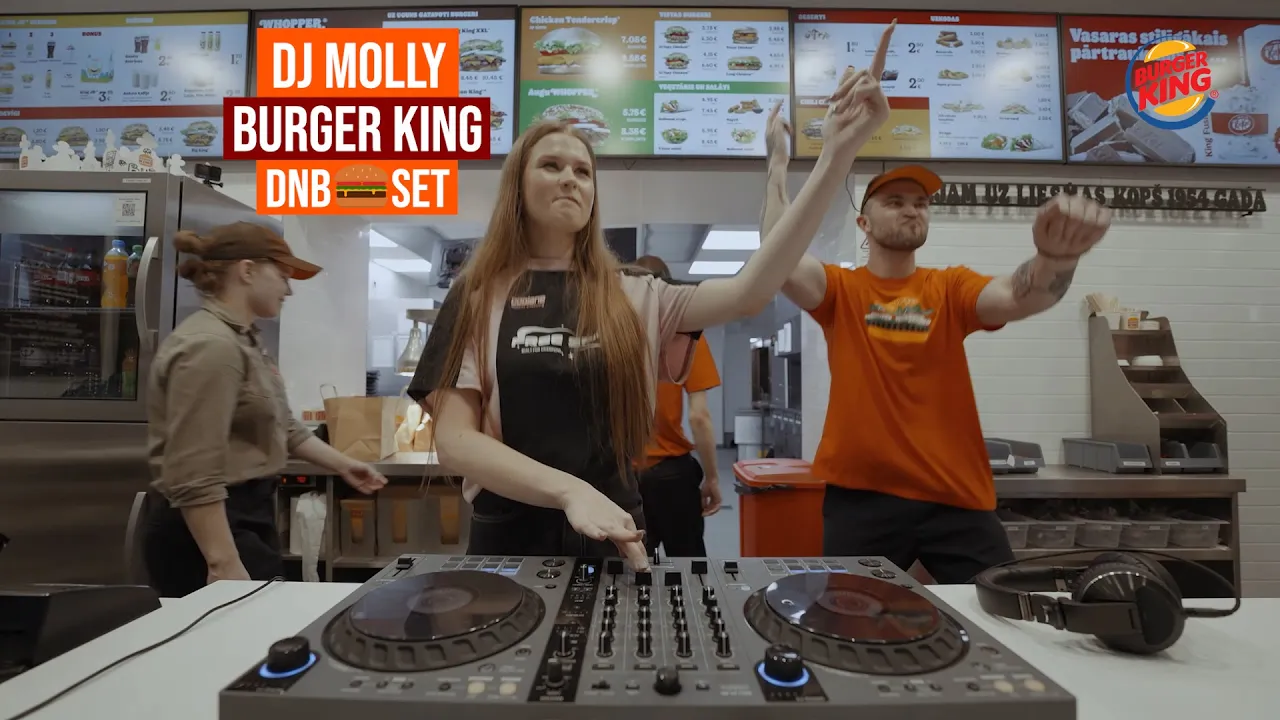 DJ MOLLY - BURGER KING [DNB SET]