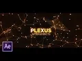 Create Sick Plexus Intros After Effects Tutorial