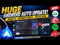 Android Auto Just Got a HUGE Update New Media Player Google Meet More