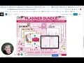 Floral Mother s Day Print and Digital Planner Bundle - Best Planner for Busy Moms