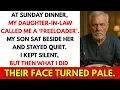 Download Lagu At Sunday Dinner, My Daughter-in-Law Called Me a ‘Freeloader’. I Kept Silent, But…