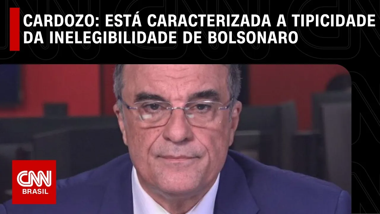 Cardozo: Está caracterizada a tipicidade da inelegibilidade de Bolsonaro | O GRANDE DEBATE