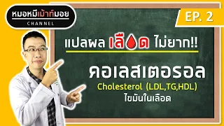 คอเลสเตอรอลในเลือดมีกี่ชนิดหลัก  และแต่ละชนิดมีบทบาทอย่างไรต่อสุขภาพหัวใจและหลอดเลือด