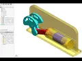 SolidWorks Basic Animation with Key Points and Transparency