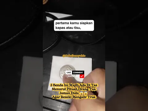 Pituah orang tua jaman dulu agar rezeki mengalir trus