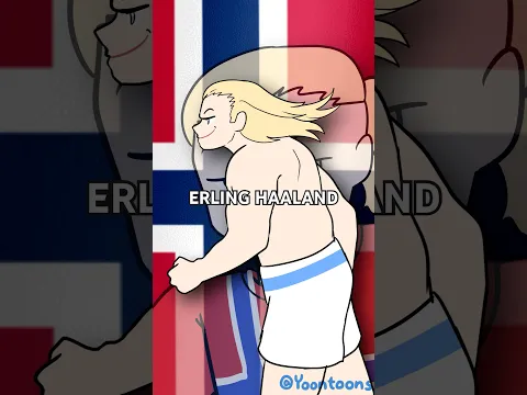 HAALAND HAALAND HAALAND #animation #worldcup #haaland #short #fifa