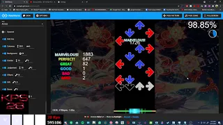 osu mania but its on web Megalomania 98 83