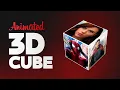 3D Cube Animation using HTML CSS