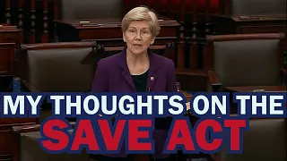 SAVE Act: Warren Fights Back Against “Jim Crow 2.0,” Slams Trump’s Reckless War in Iran