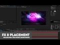 Adobe After Effects Background Setup Trapcode Particular Shine Speed Process