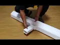 DIY Vinyl Rain Gutters Assembly Install