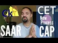 CET CAP Round Started Step by step on 1 SAAR Application