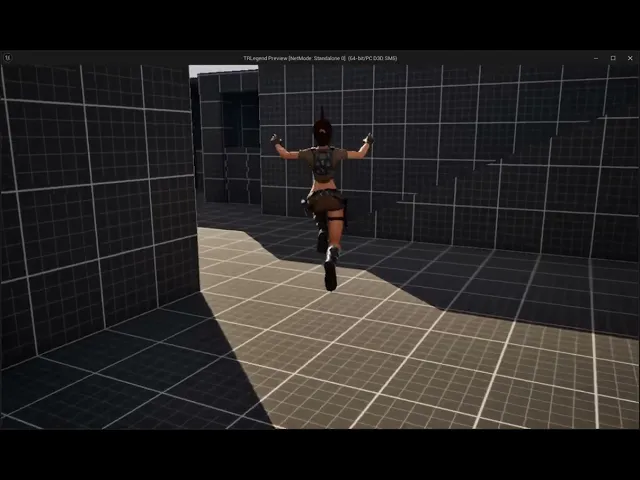 Tomb Raider Legend Reimagined in Unreal Engine 5 - Devlog 3 - Jumping