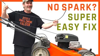 How To Fix A Lawn Mower That Has NO SPARK Super Easy Fix